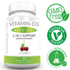 Chewable Vitamin D3 with K2