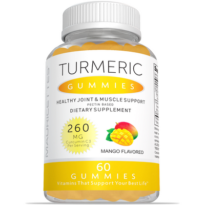 Turmeric with Ginger Root Gummies - BEST BUY DATE 09/23